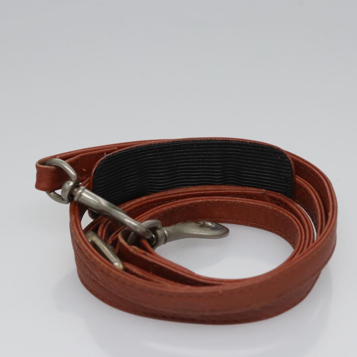 MCM Vicetos Logogram Hand Bag PVC Leather 2way Brown Gold Auth BA646