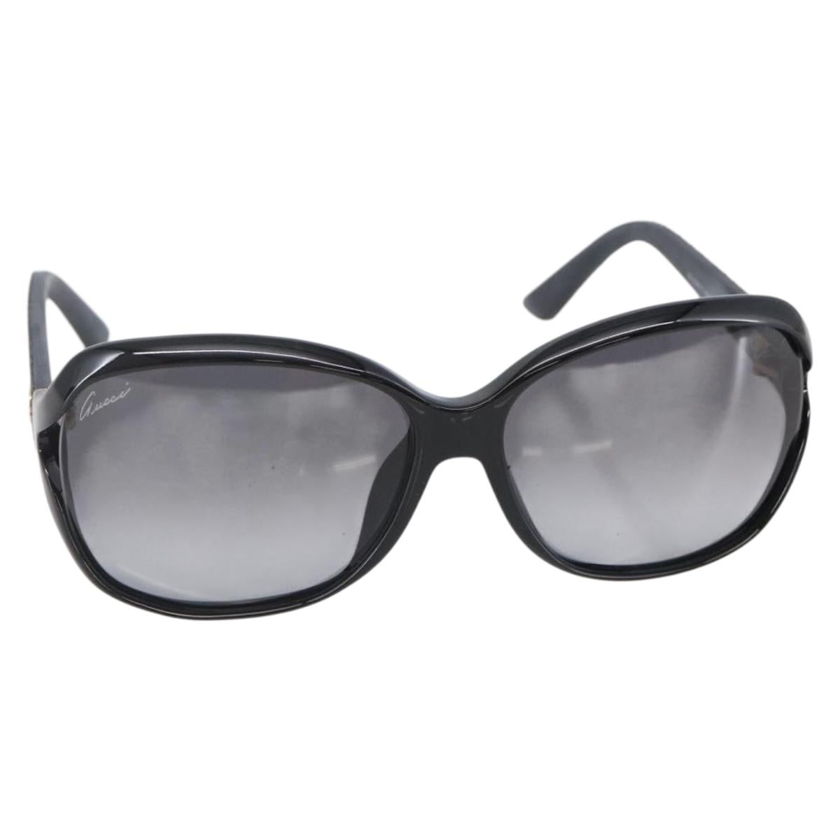 GUCCI Sunglasses plastic Black Auth BA6482
