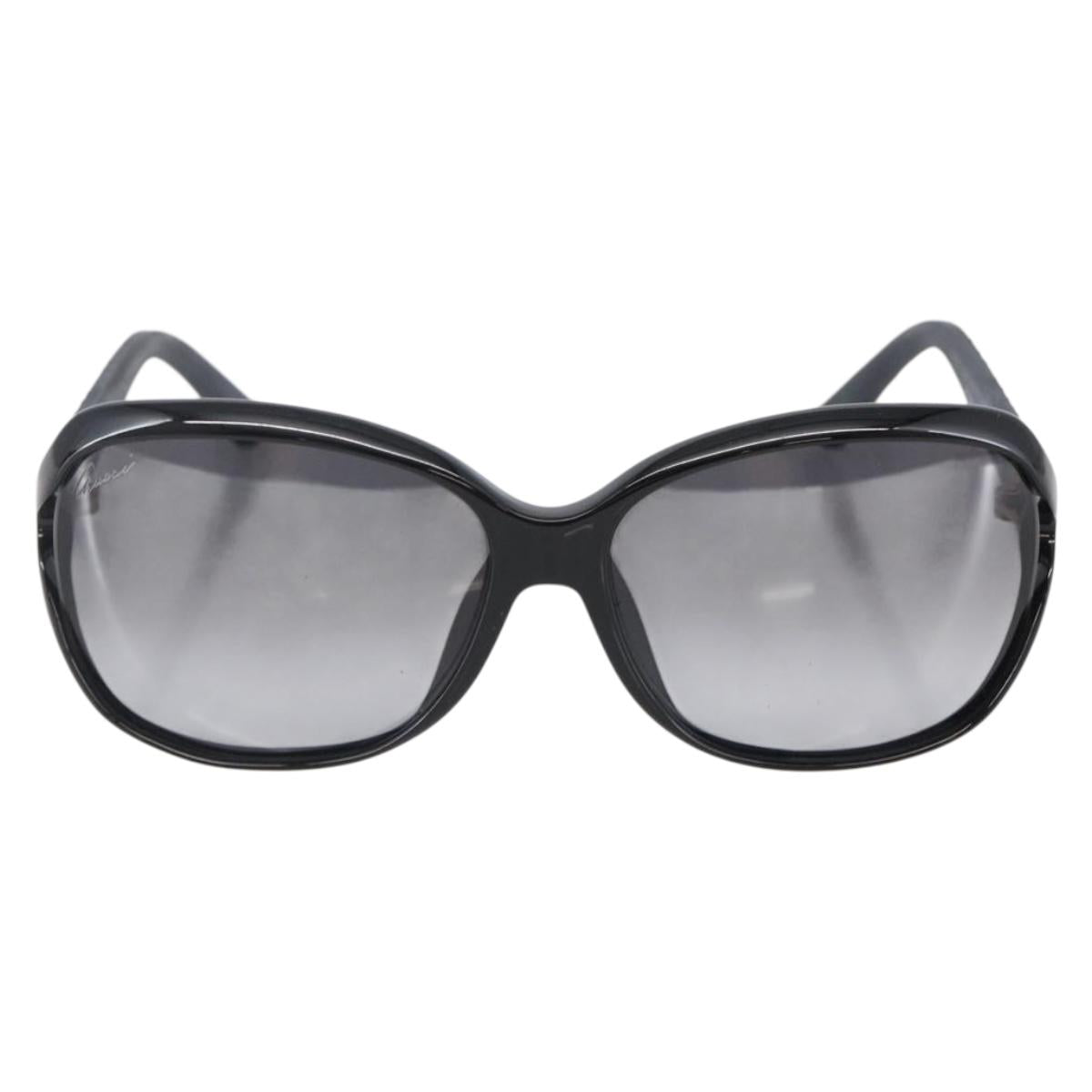 GUCCI Sunglasses plastic Black Auth BA6482
