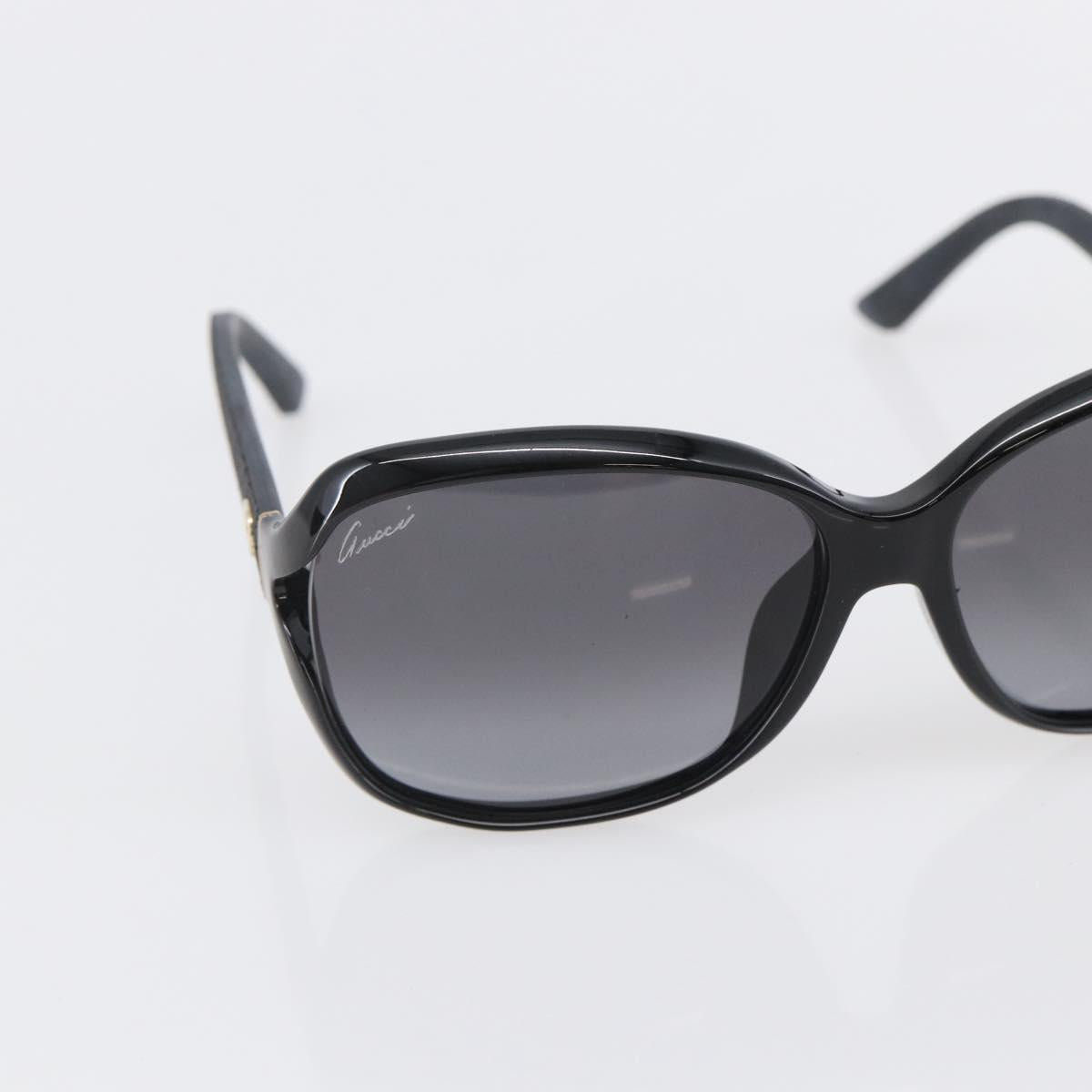 GUCCI Sunglasses plastic Black Auth BA6482