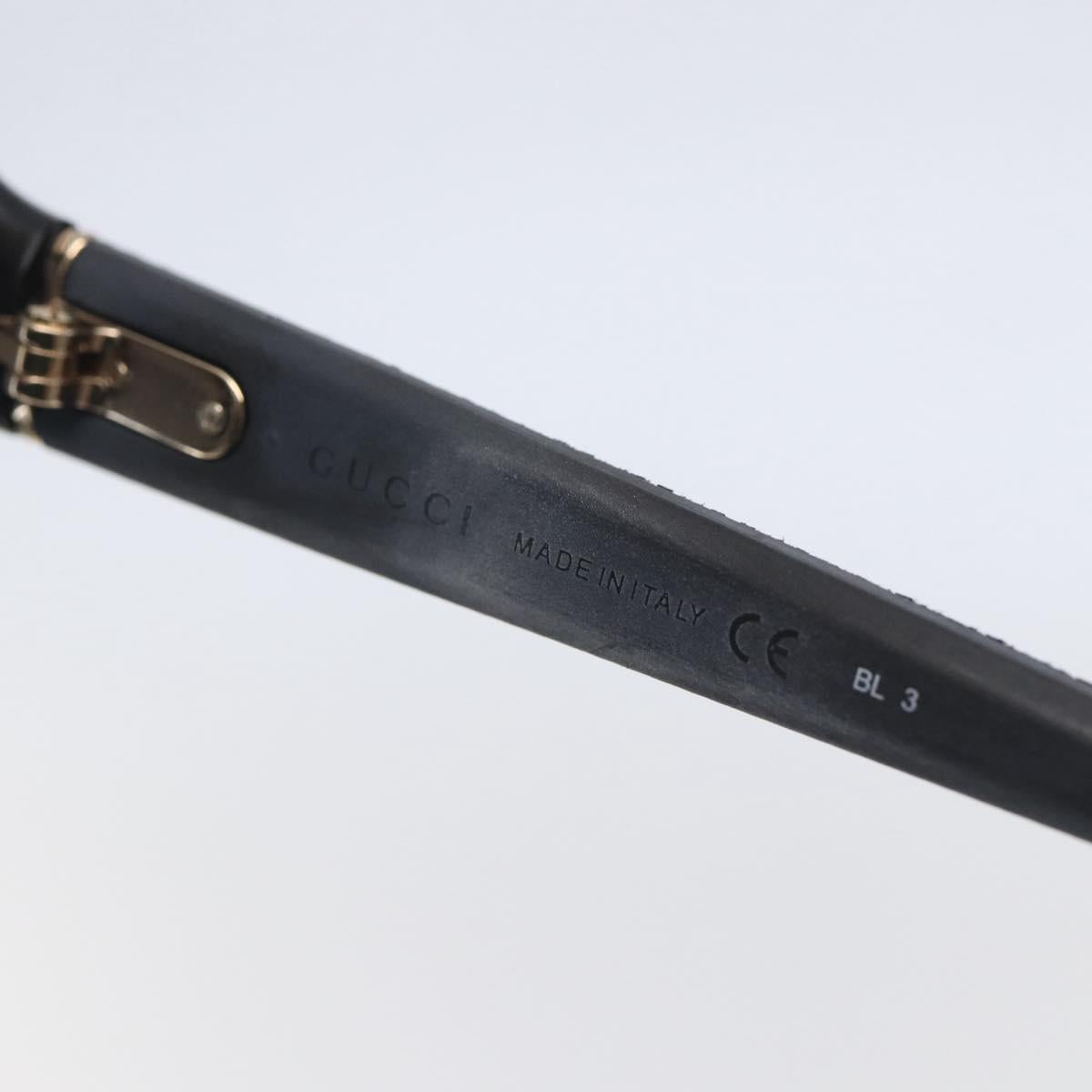 GUCCI Sunglasses plastic Black Auth BA6482