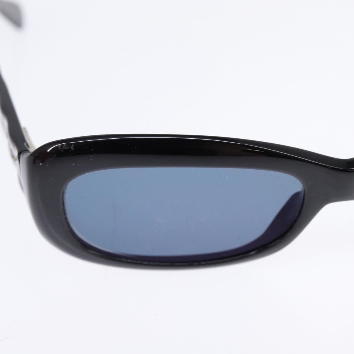 CHANEL Sunglasses plastic Black CC Auth BA6483