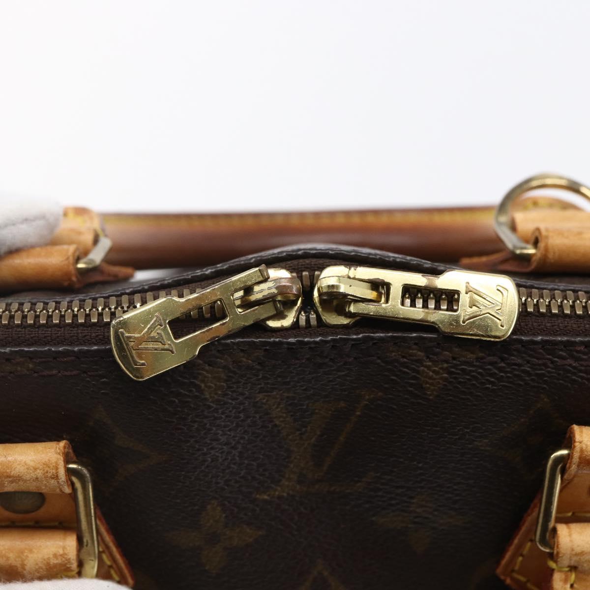 LOUIS VUITTON Monogram Alma Hand Bag M51130 LV Auth BA6493