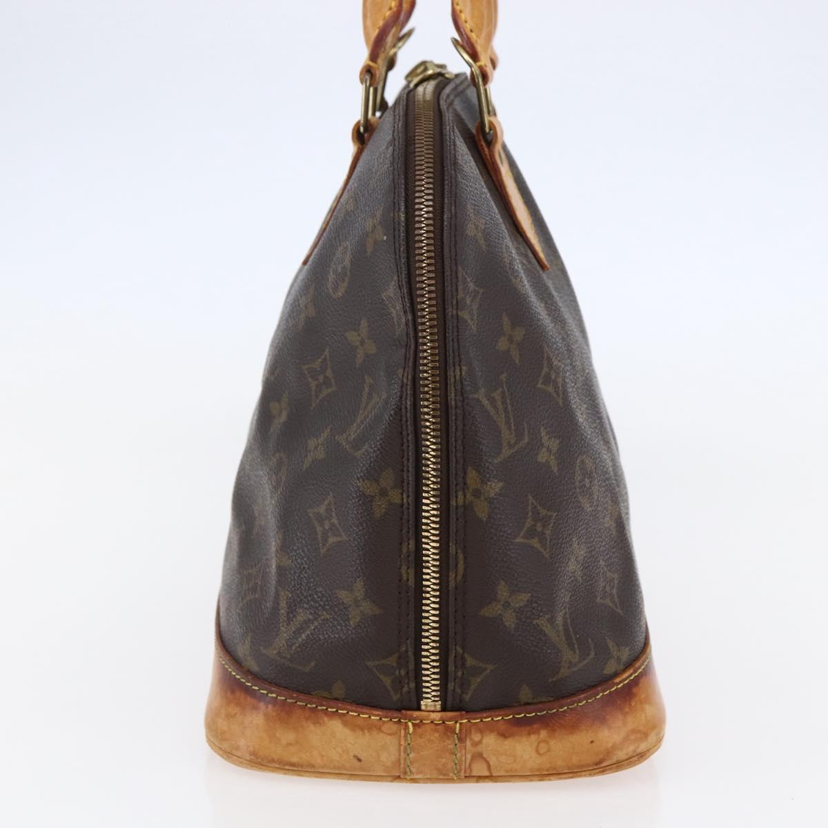 LOUIS VUITTON Monogram Alma Hand Bag M51130 LV Auth BA6493