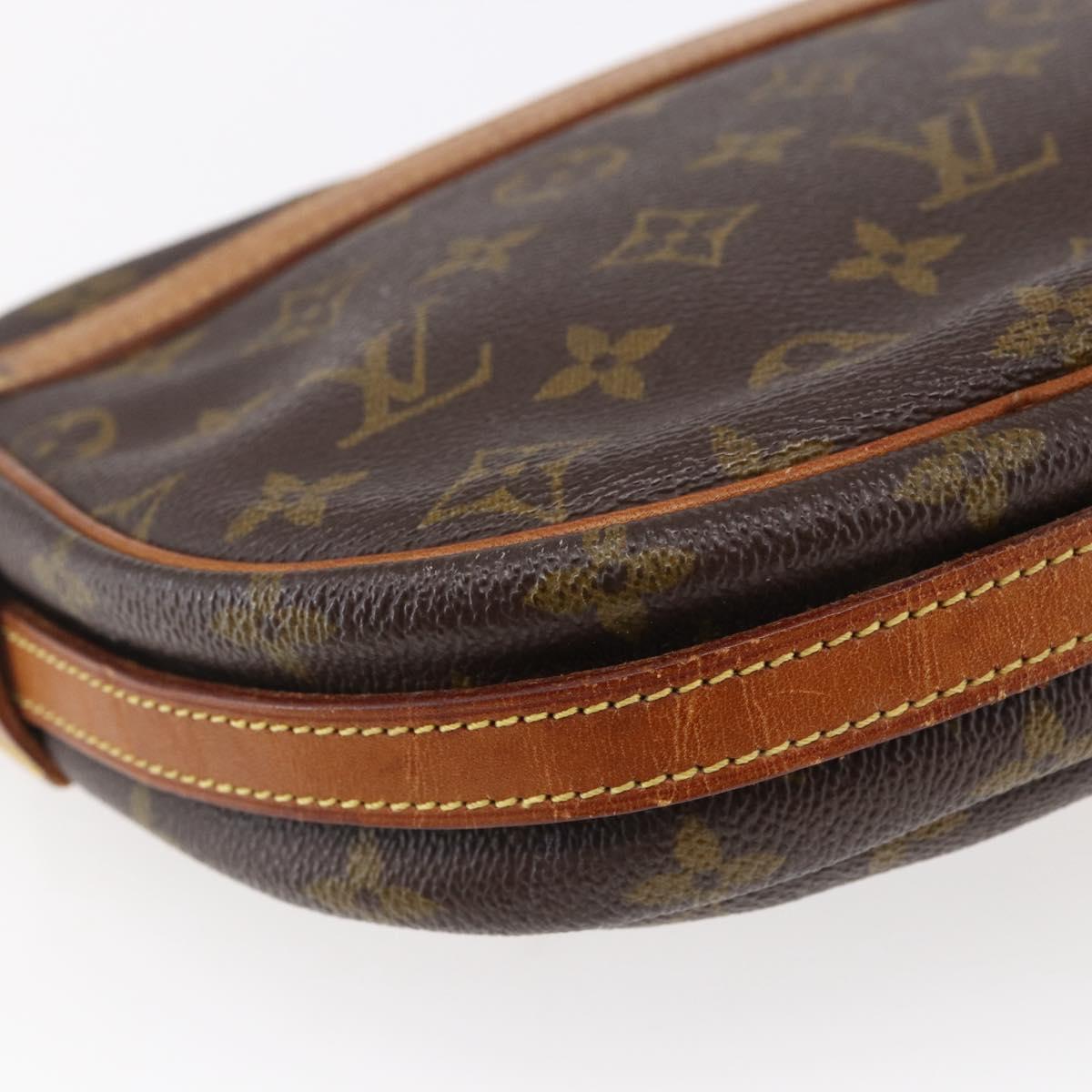 LOUIS VUITTON Monogram Jeune Fille GM Shoulder Bag Vintage M51225 LV Auth BA6494