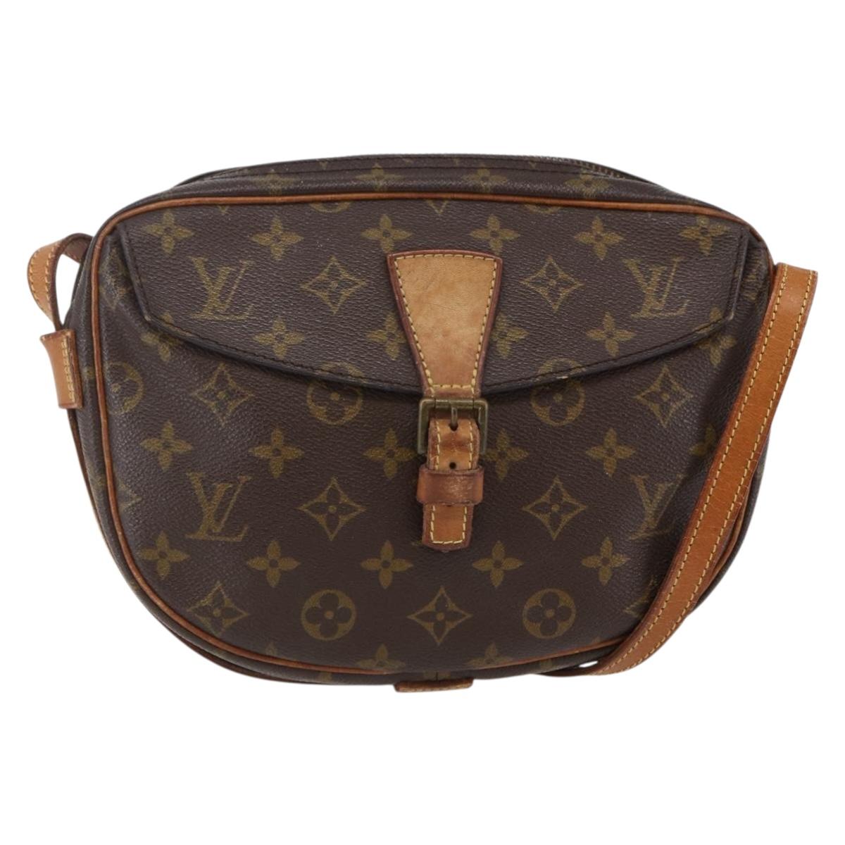 LOUIS VUITTON Monogram Jeune Fille GM Shoulder Bag Vintage M51225 LV Auth BA6494