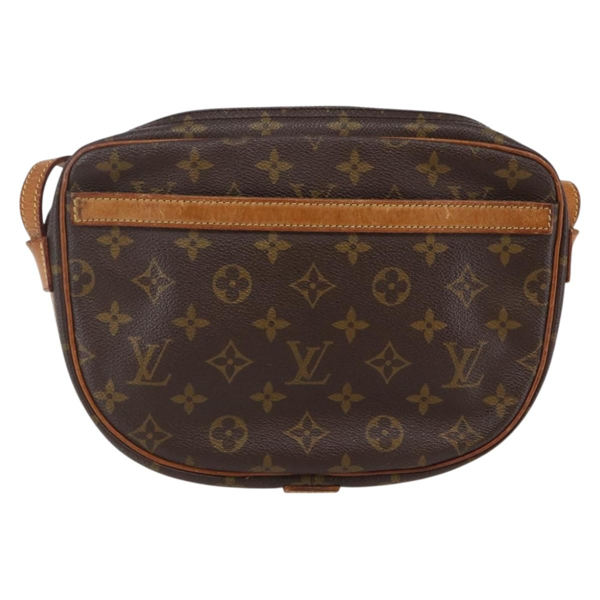 LOUIS VUITTON Monogram Jeune Fille GM Shoulder Bag Vintage M51225 LV Auth BA6494