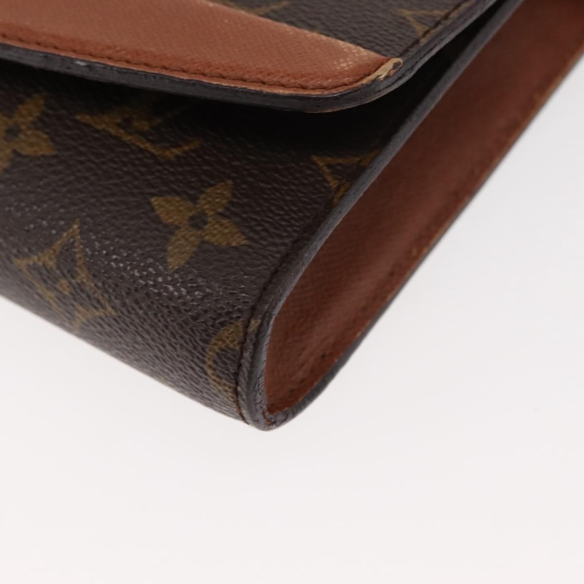 LOUIS VUITTON Monogram Bordeaux 24 Shoulder Bag M51798 LV Auth BA6495