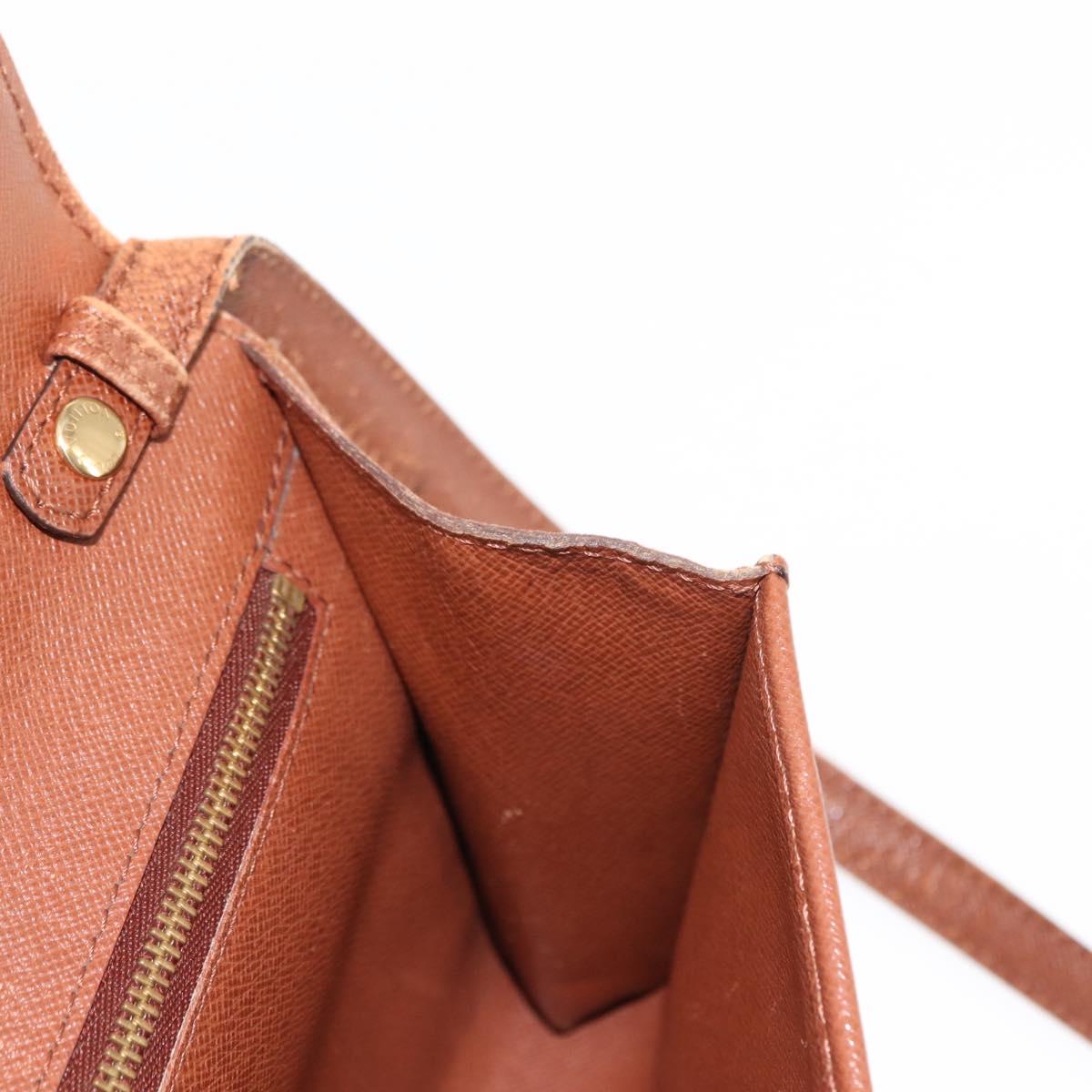 LOUIS VUITTON Monogram Bordeaux 24 Shoulder Bag M51798 LV Auth BA6495