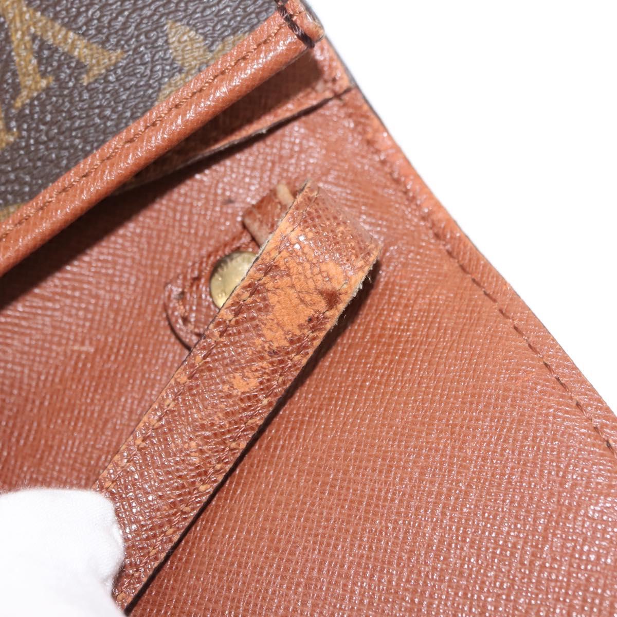 LOUIS VUITTON Monogram Bordeaux 24 Shoulder Bag M51798 LV Auth BA6495