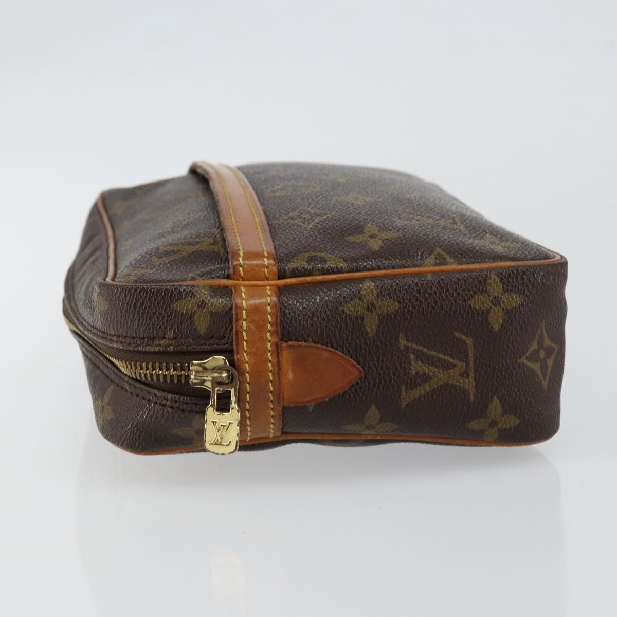 LOUIS VUITTON Monogram Compiegne 23 Clutch Bag M51847 LV Auth BA6497