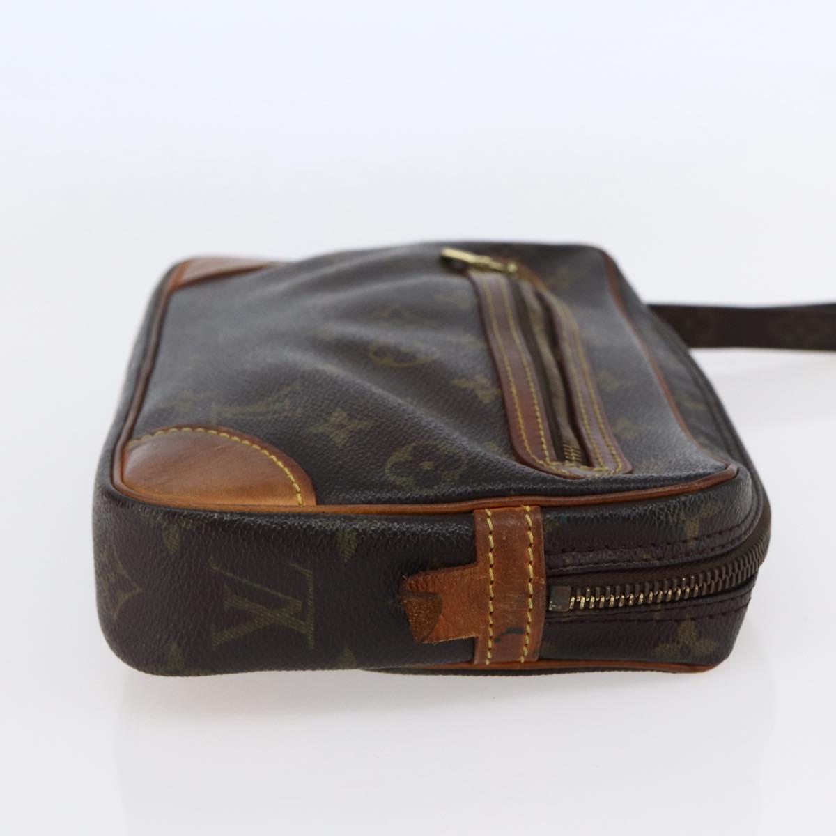 LOUIS VUITTON Monogram Marly Dragonne GM Clutch Bag M51825 LV Auth BA6498