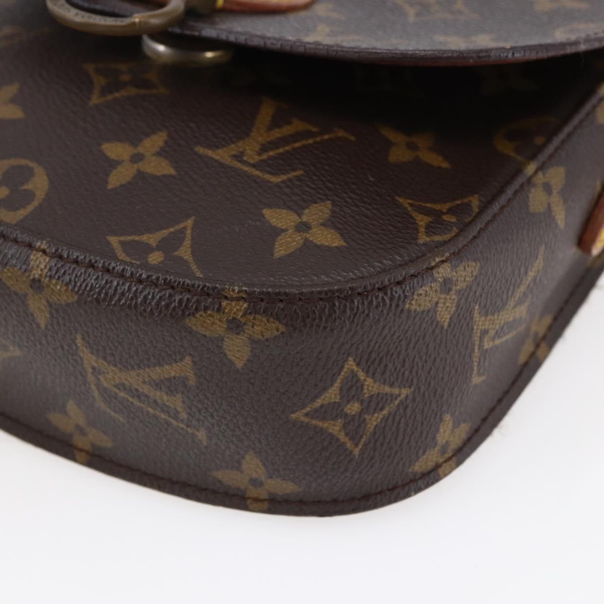 LOUIS VUITTON Monogram Saint Cloud PM Shoulder Bag M51244 LV Auth BA6499