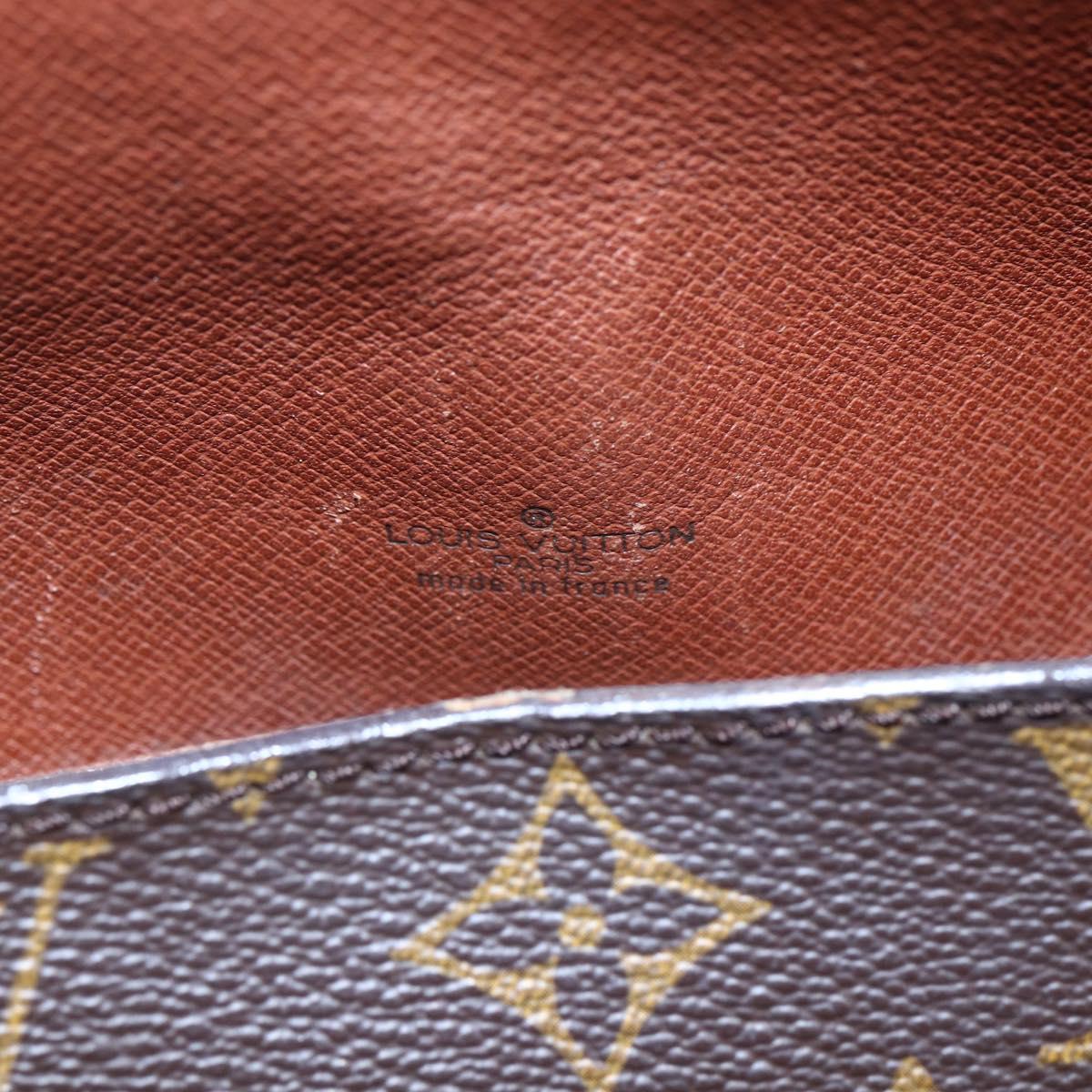 LOUIS VUITTON Monogram Saint Cloud PM Shoulder Bag M51244 LV Auth BA6499