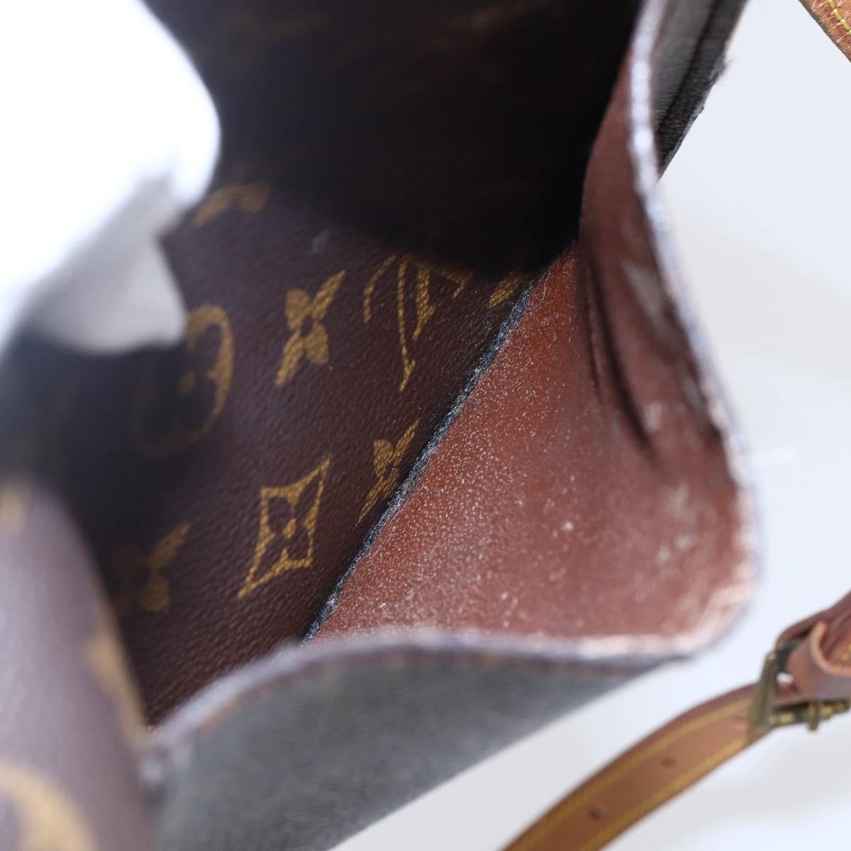 LOUIS VUITTON Monogram Saint Cloud PM Shoulder Bag M51244 LV Auth BA6499