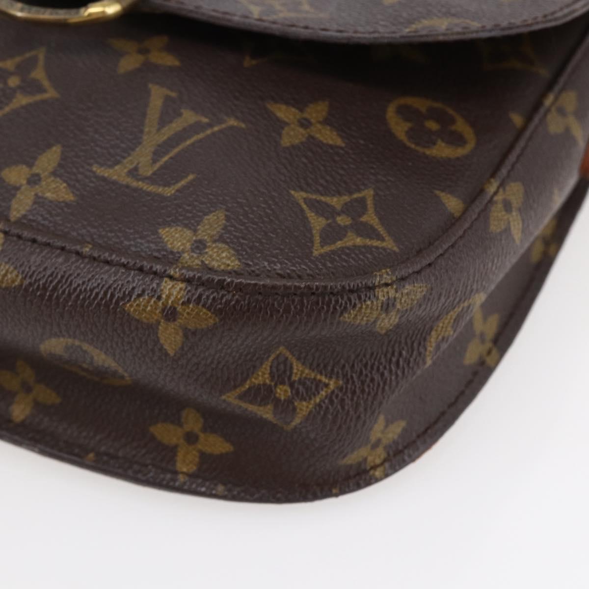 LOUIS VUITTON Monogram Saint Cloud MM Shoulder Bag M51243 LV Auth BA6501