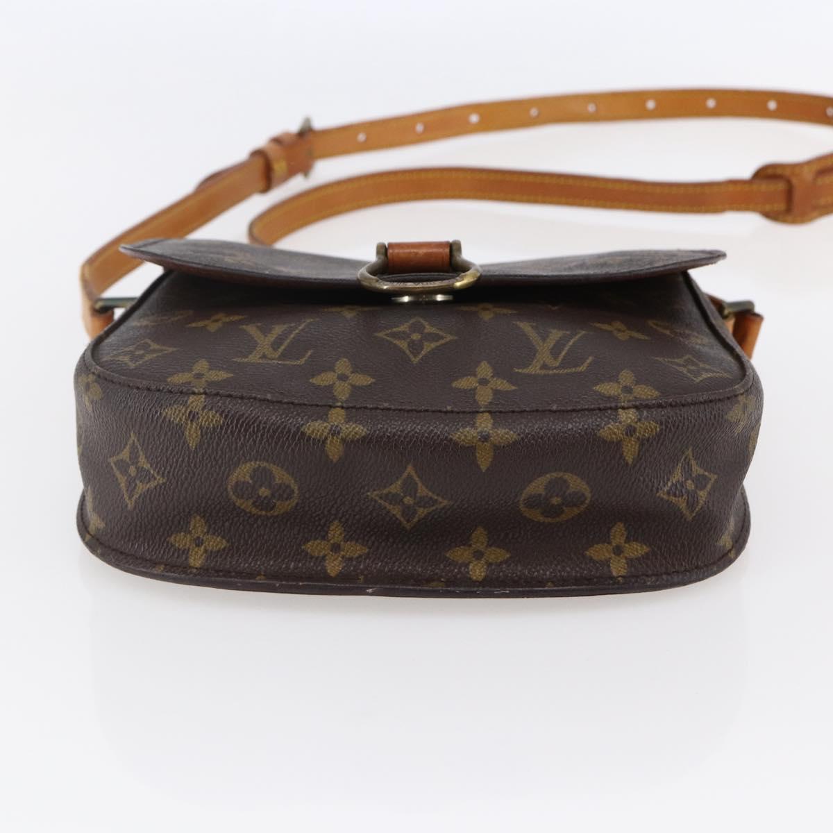 LOUIS VUITTON Monogram Saint Cloud MM Shoulder Bag M51243 LV Auth BA6501