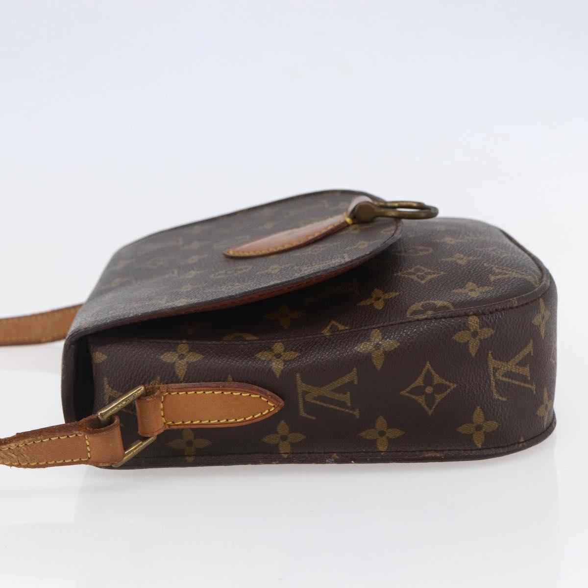 LOUIS VUITTON Monogram Saint Cloud GM Shoulder Bag M51242 LV Auth BA6502