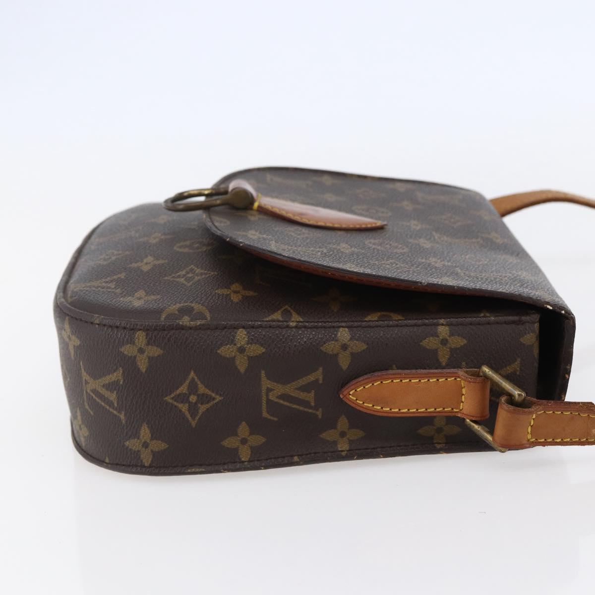 LOUIS VUITTON Monogram Saint Cloud GM Shoulder Bag M51242 LV Auth BA6502