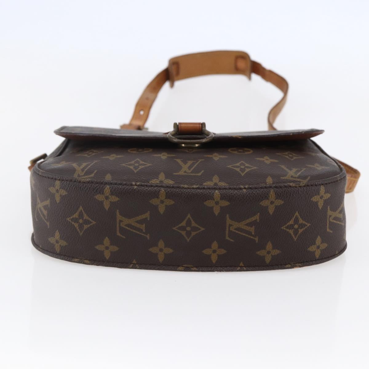 LOUIS VUITTON Monogram Saint Cloud GM Shoulder Bag M51242 LV Auth BA6502