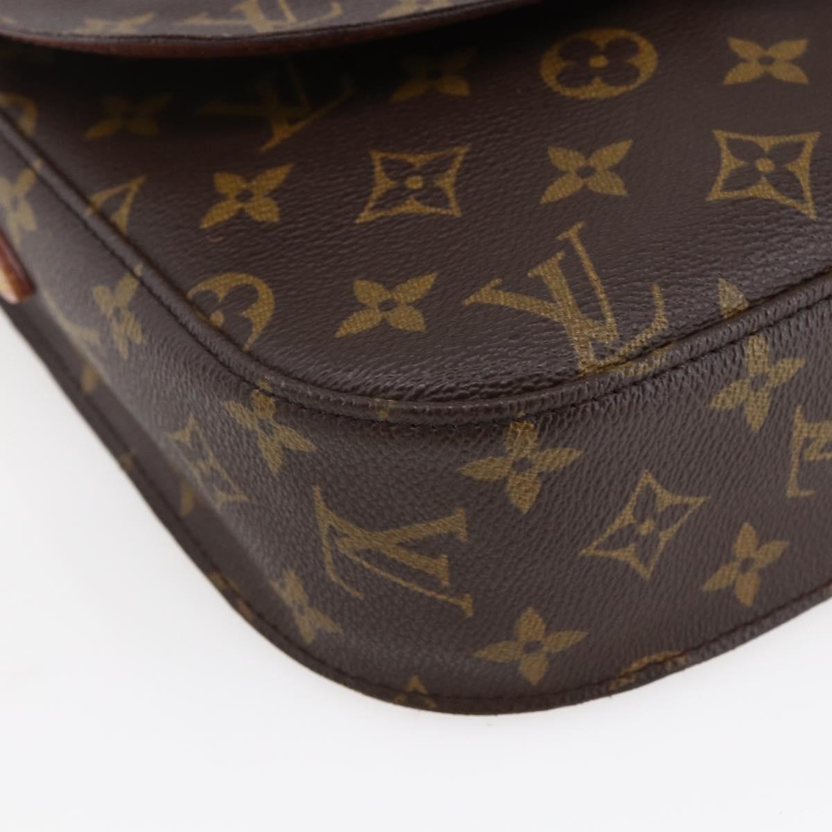 LOUIS VUITTON Monogram Saint Cloud GM Shoulder Bag M51242 LV Auth BA6503