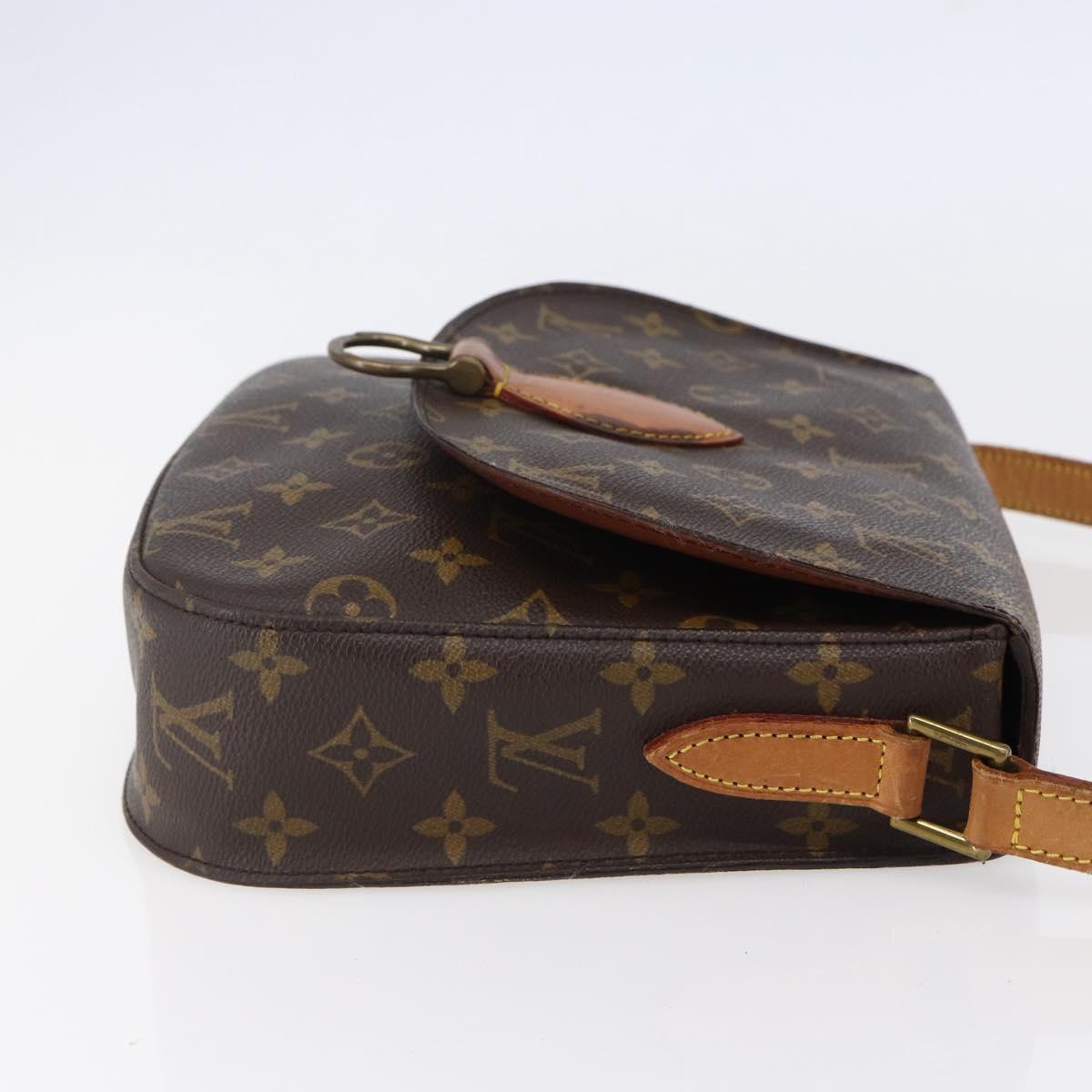 LOUIS VUITTON Monogram Saint Cloud GM Shoulder Bag M51242 LV Auth BA6503