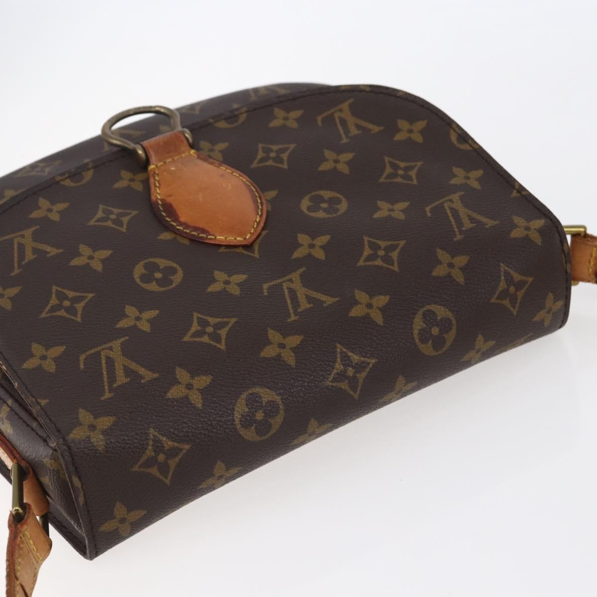 LOUIS VUITTON Monogram Saint Cloud GM Shoulder Bag M51242 LV Auth BA6503