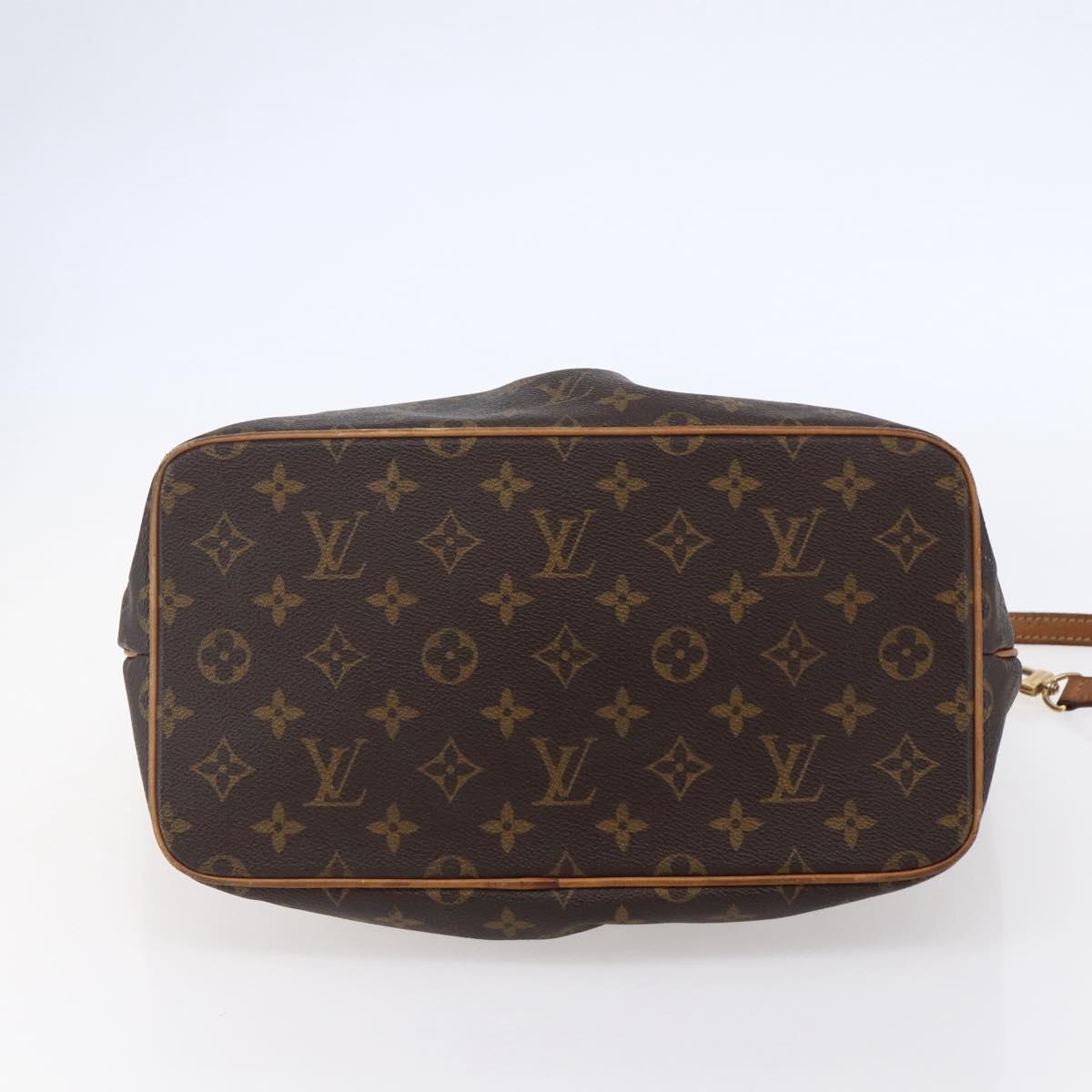 LOUIS VUITTON Monogram Palermo PM Tote Bag M40145 LV Auth BA6506