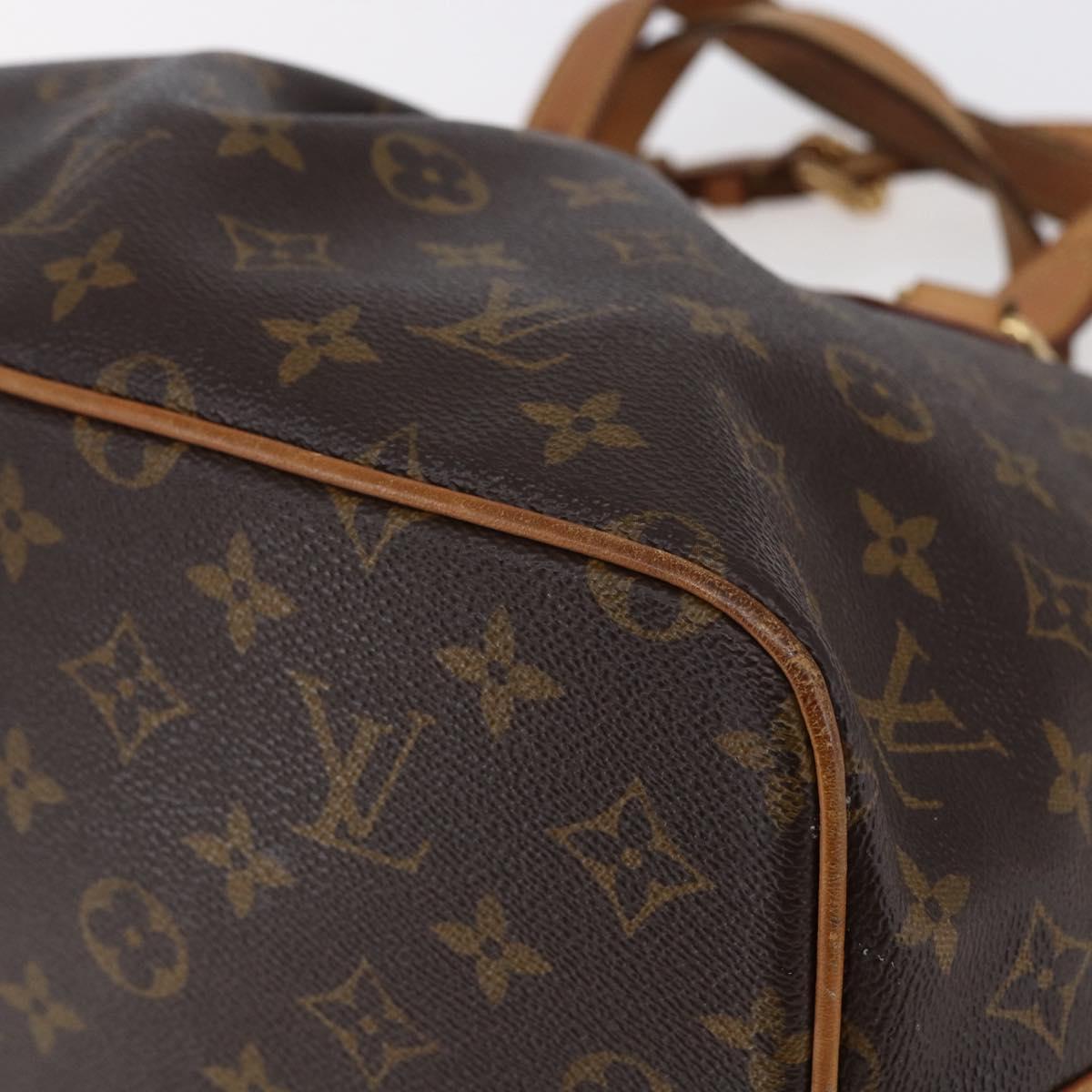 LOUIS VUITTON Monogram Palermo PM Tote Bag M40145 LV Auth BA6506