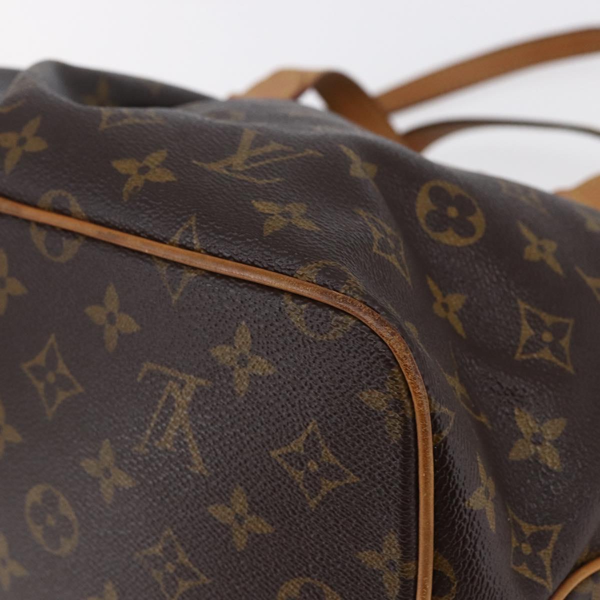 LOUIS VUITTON Monogram Palermo PM Tote Bag M40145 LV Auth BA6506