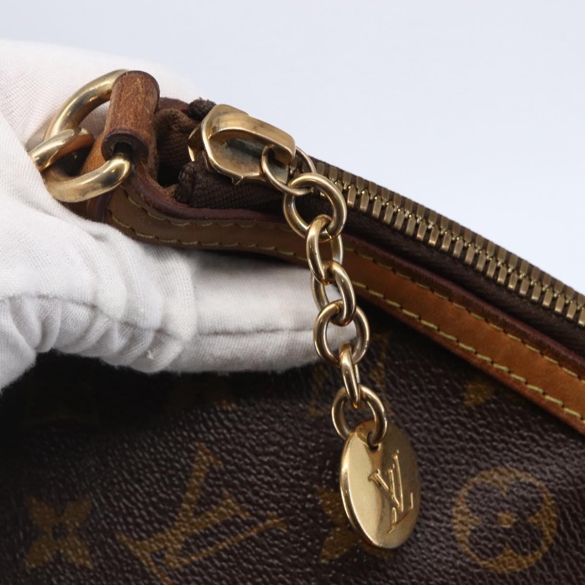 LOUIS VUITTON Monogram Palermo PM Tote Bag M40145 LV Auth BA6506
