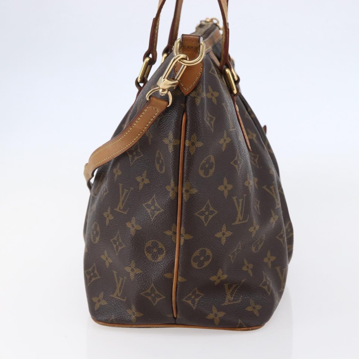 LOUIS VUITTON Monogram Palermo PM Tote Bag M40145 LV Auth BA6506