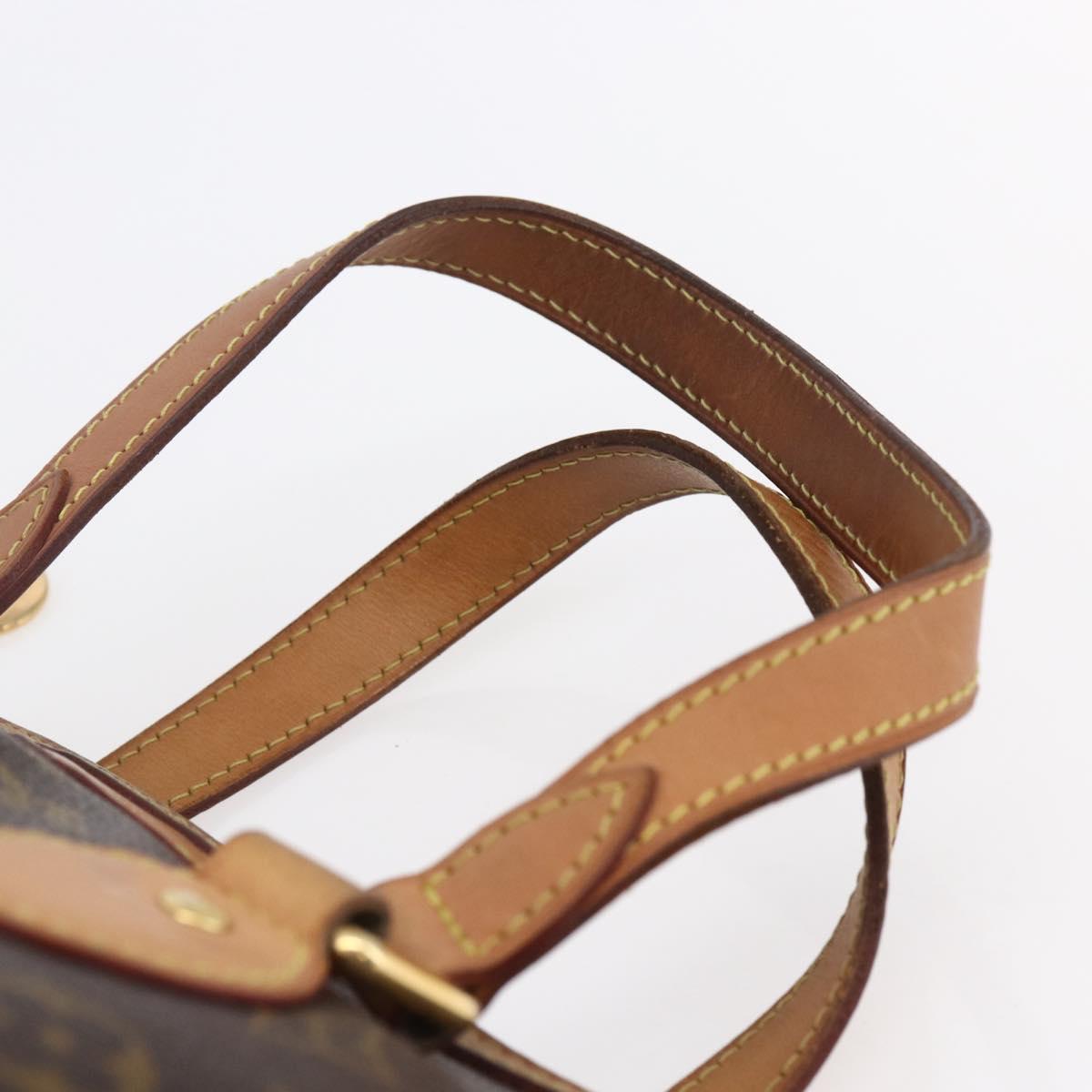 LOUIS VUITTON Monogram Palermo PM Tote Bag M40145 LV Auth BA6506