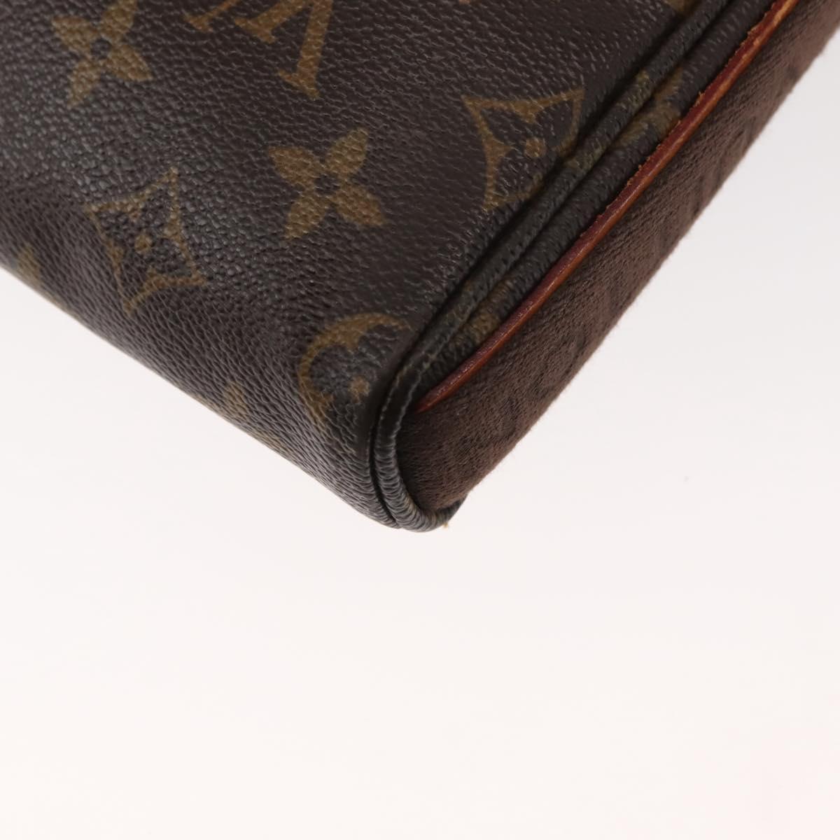 LOUIS VUITTON Monogram Trotteur Bobour Shoulder Bag M97037 LV Auth BA6507