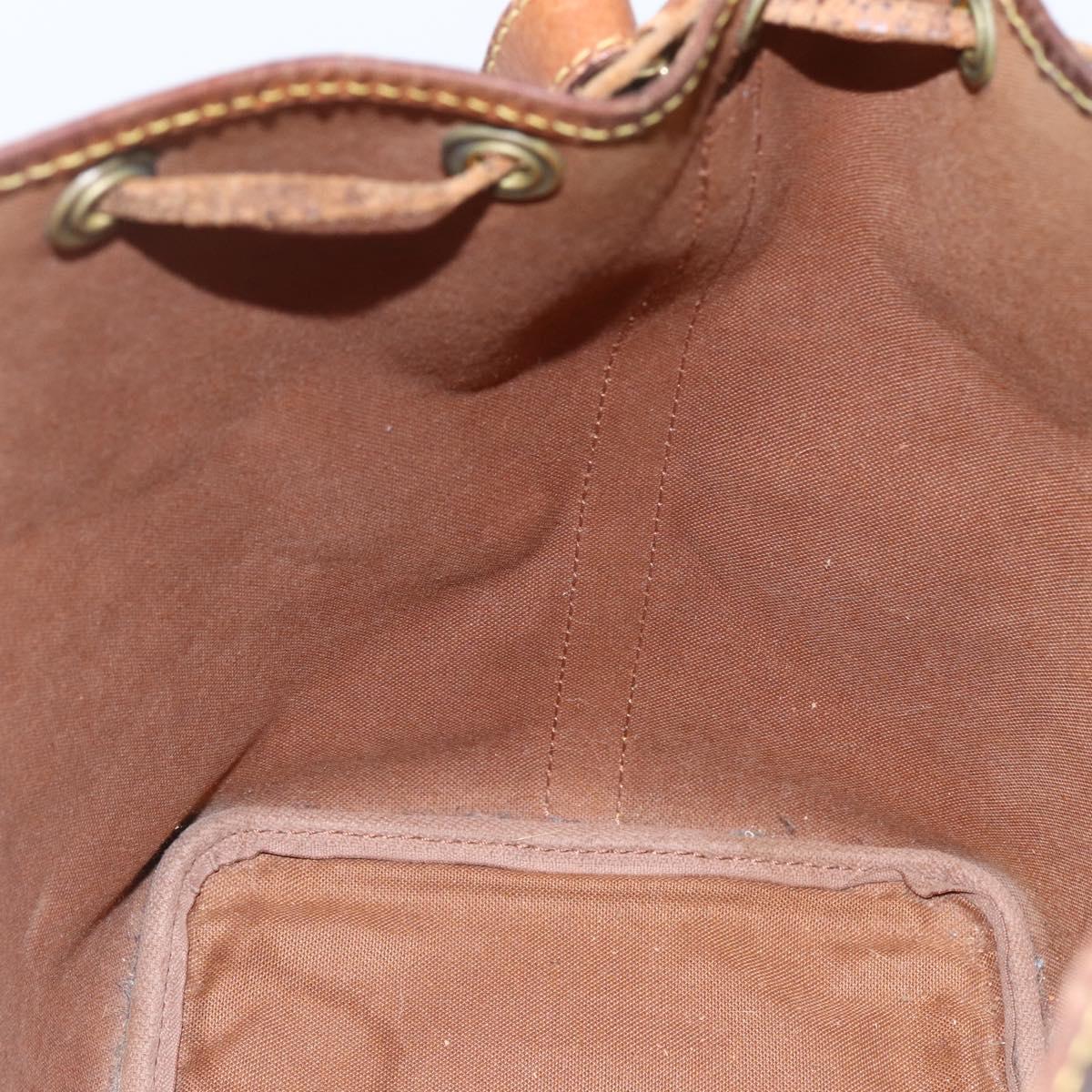 LOUIS VUITTON Monogram Petit Noe Shoulder Bag M42226 LV Auth BA6508