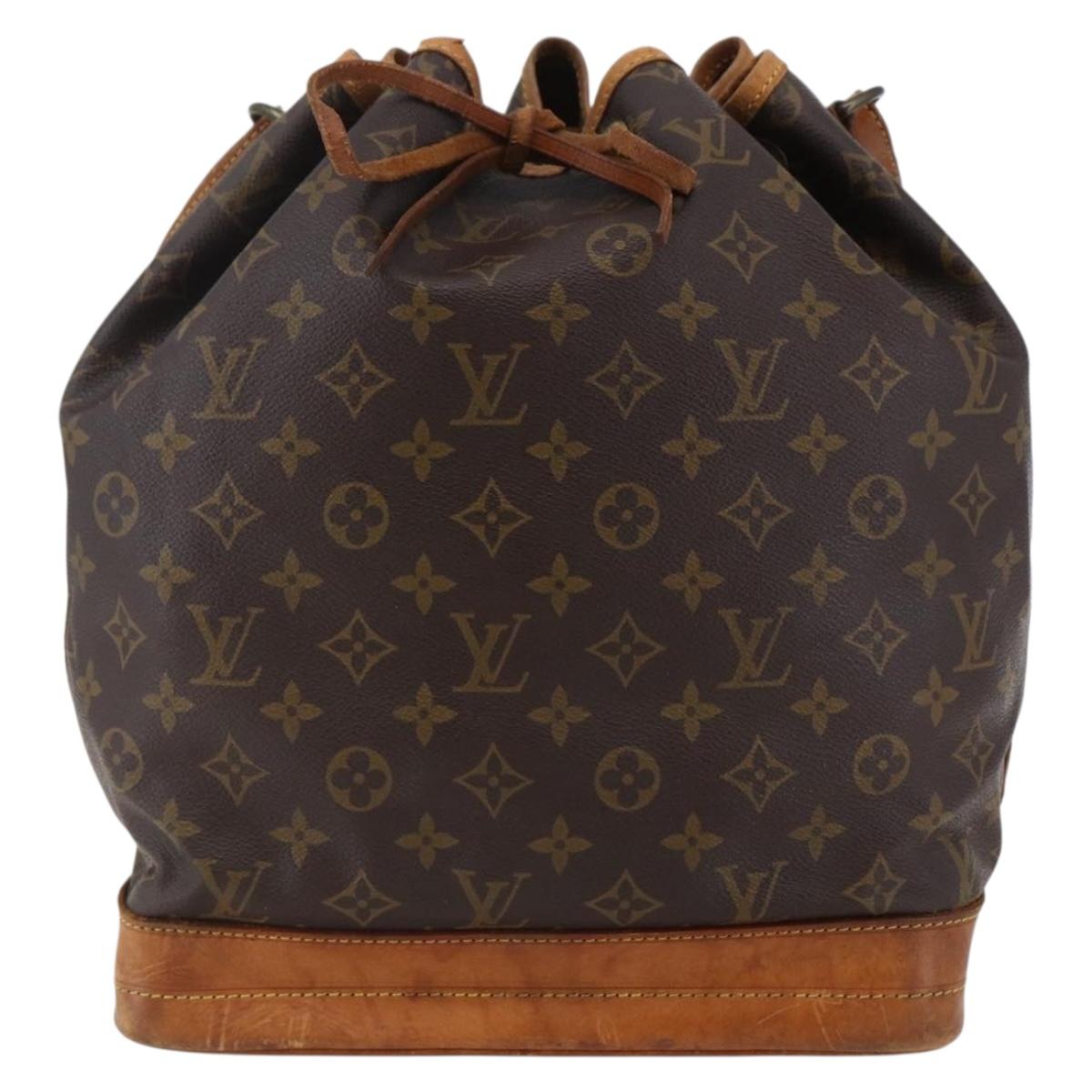 LOUIS VUITTON Monogram Noe Shoulder Bag M42224 LV Auth BA6509