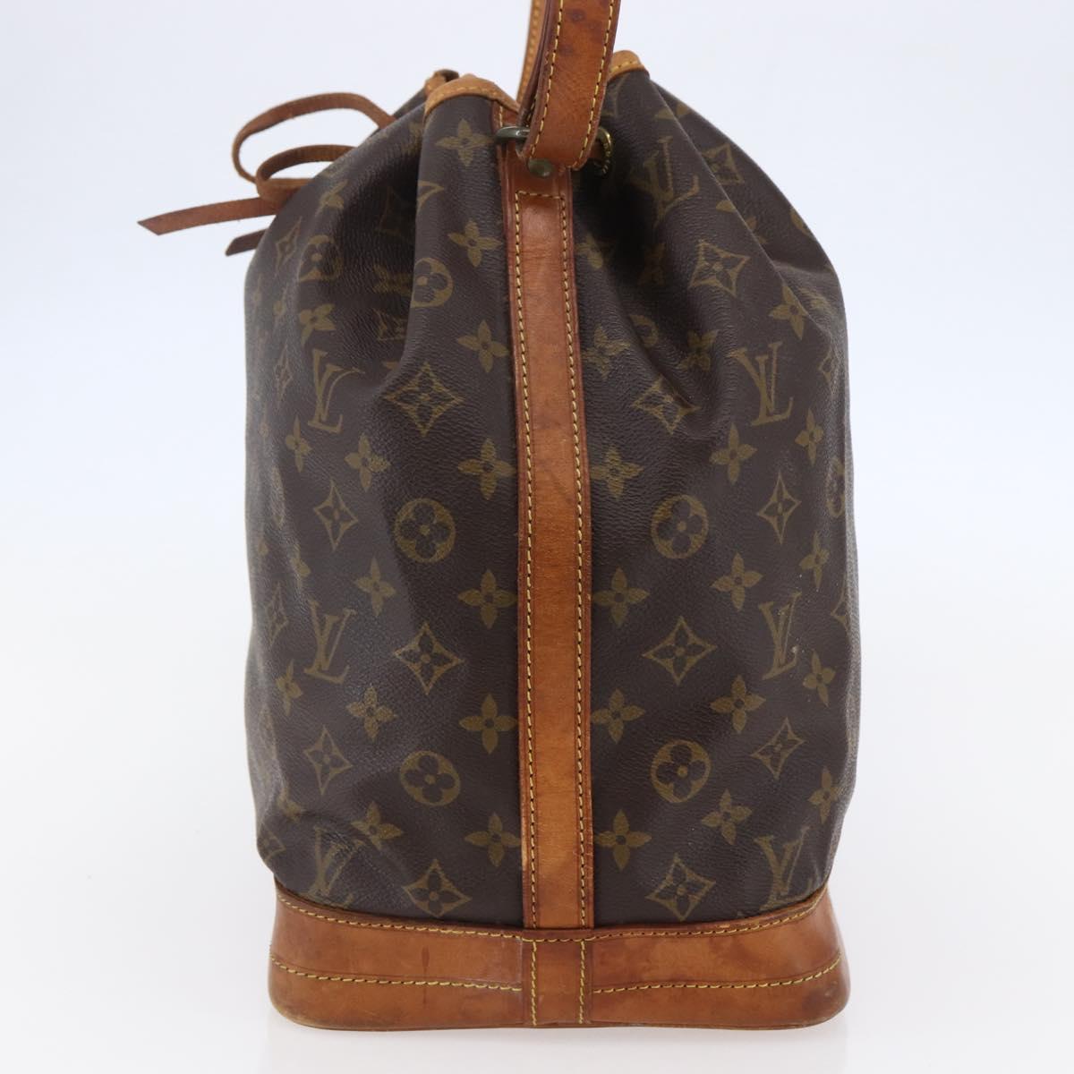 LOUIS VUITTON Monogram Noe Shoulder Bag M42224 LV Auth BA6509