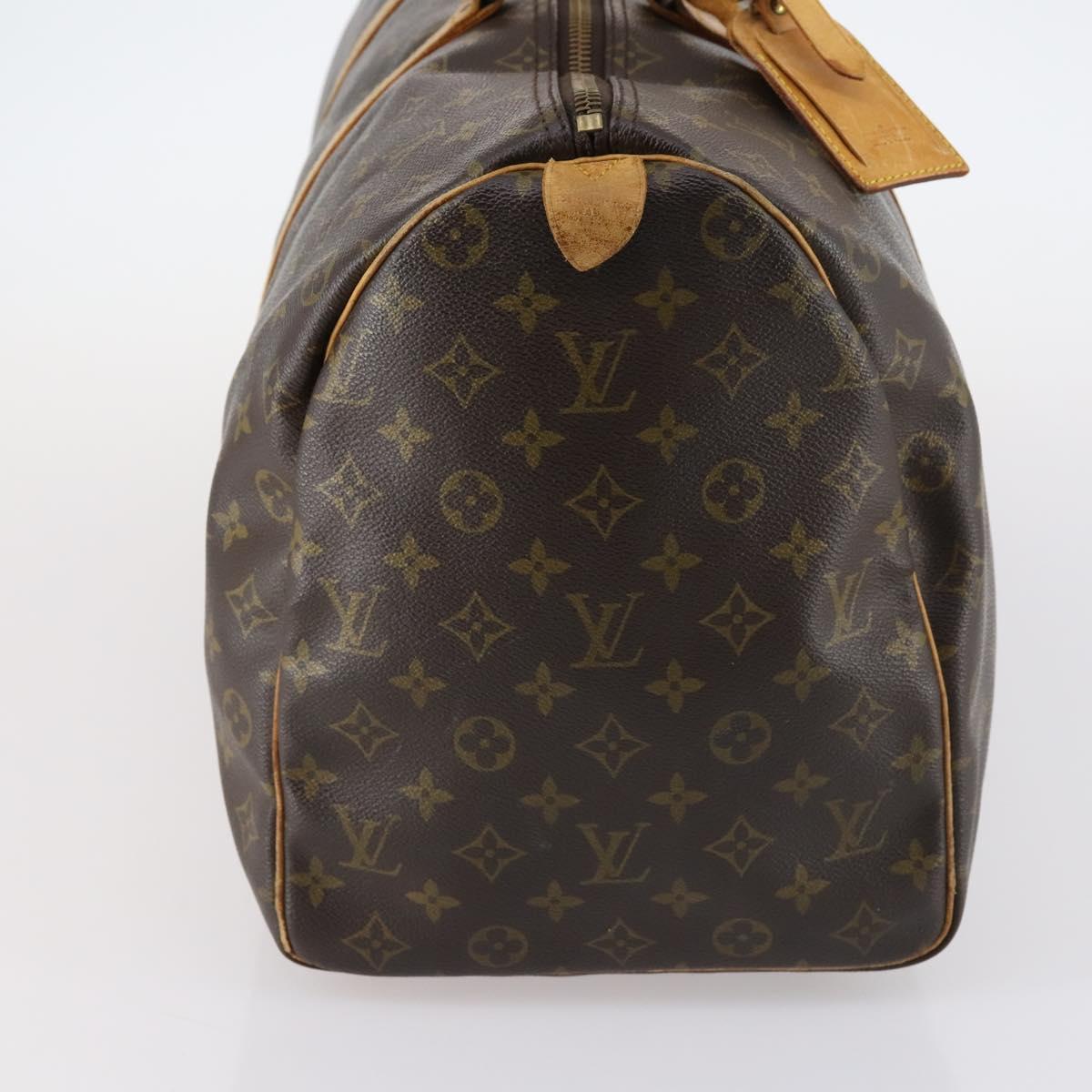 LOUIS VUITTON Monogram Keepall 50 Boston Bag M41426 LV Auth BA6511