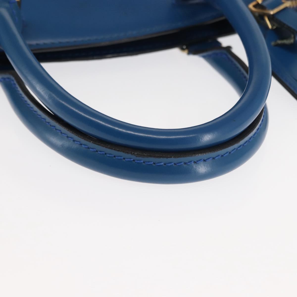 LOUIS VUITTON Epi Riviera Hand Bag Blue M48185 LV Auth BA6523