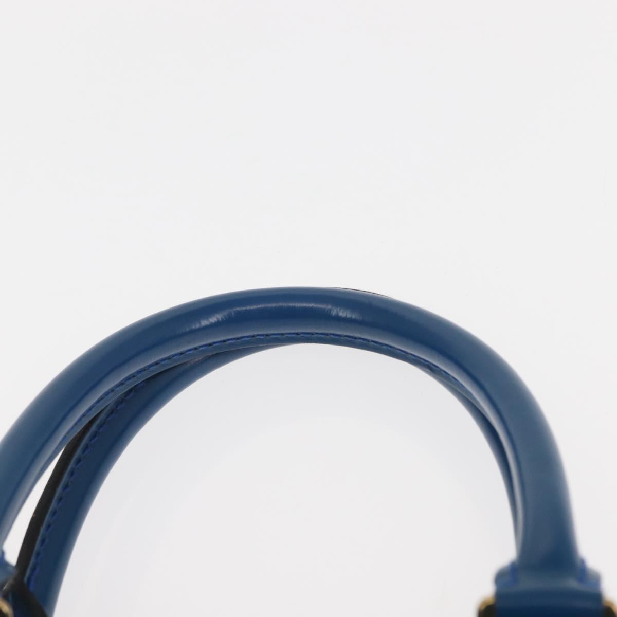 LOUIS VUITTON Epi Riviera Hand Bag Blue M48185 LV Auth BA6523