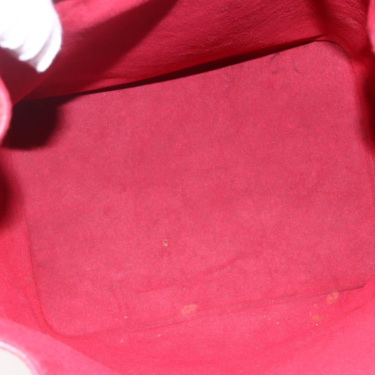 LOUIS VUITTON Epi Petit Noe Shoulder Bag Red M44107 LV Auth BA6525