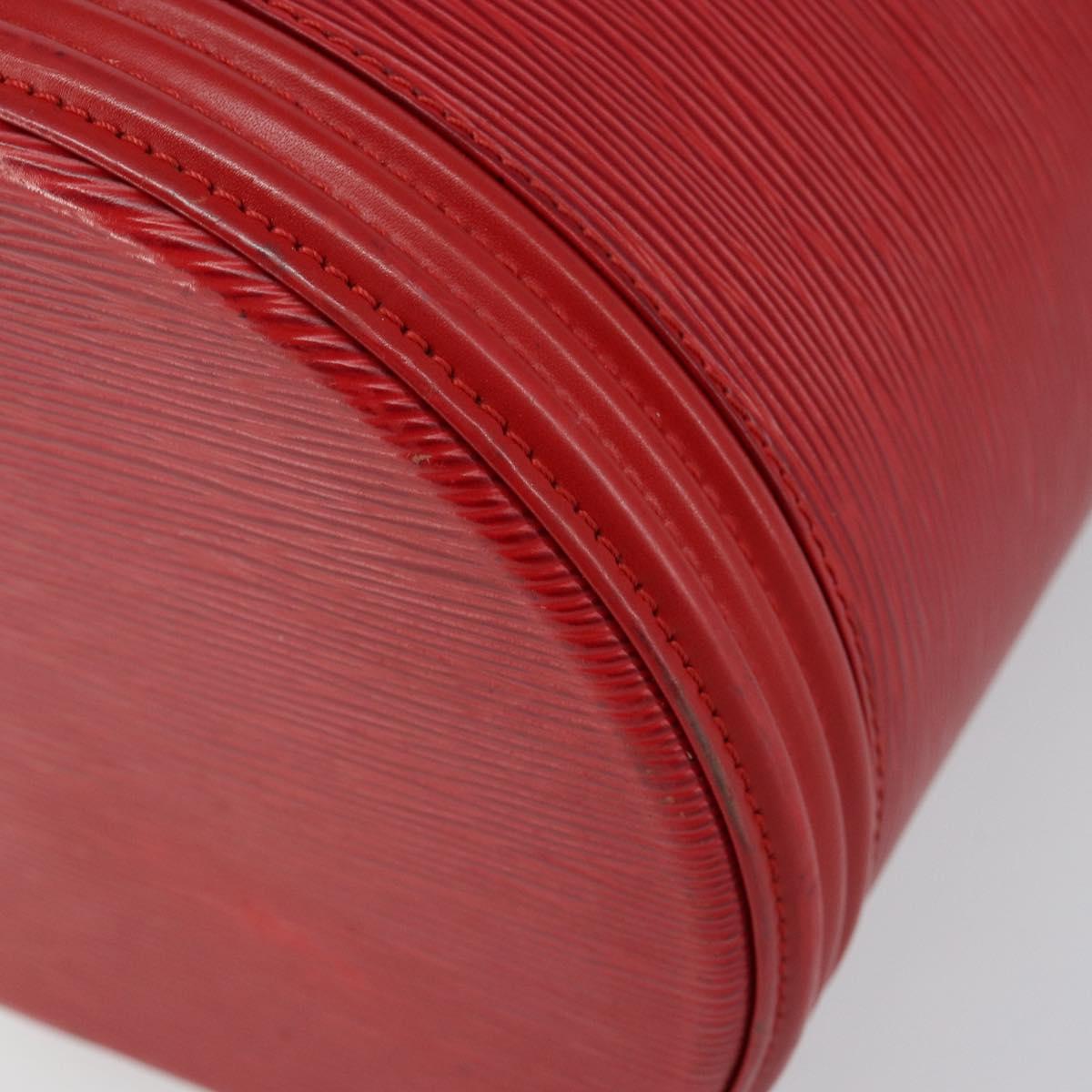 LOUIS VUITTON Epi Cannes Hand Bag Red M48037 LV Auth BA6526