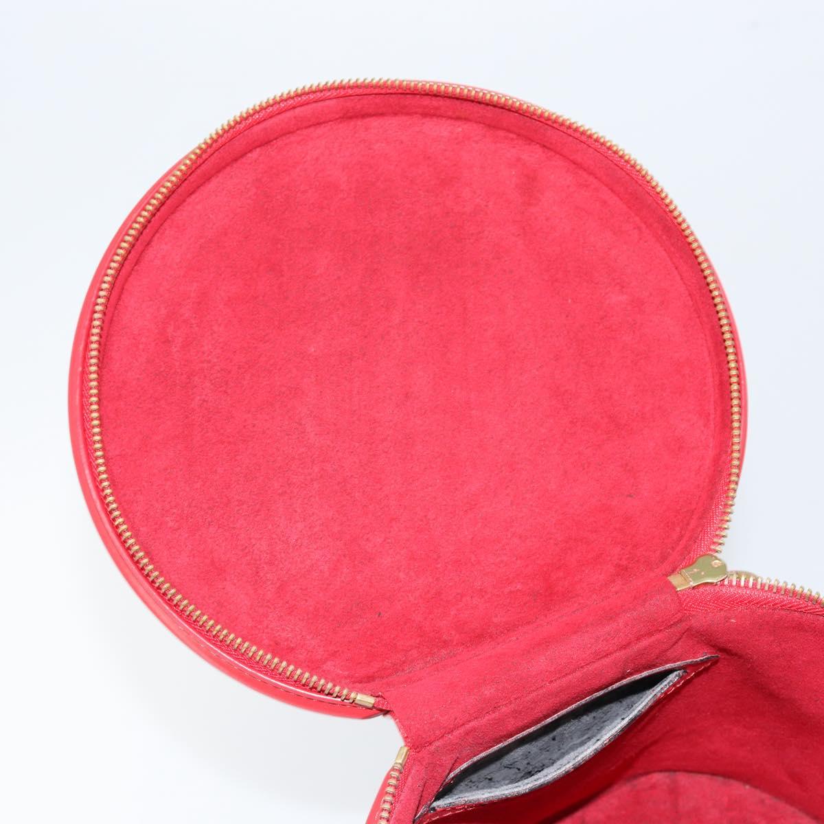 LOUIS VUITTON Epi Cannes Hand Bag Red M48037 LV Auth BA6526