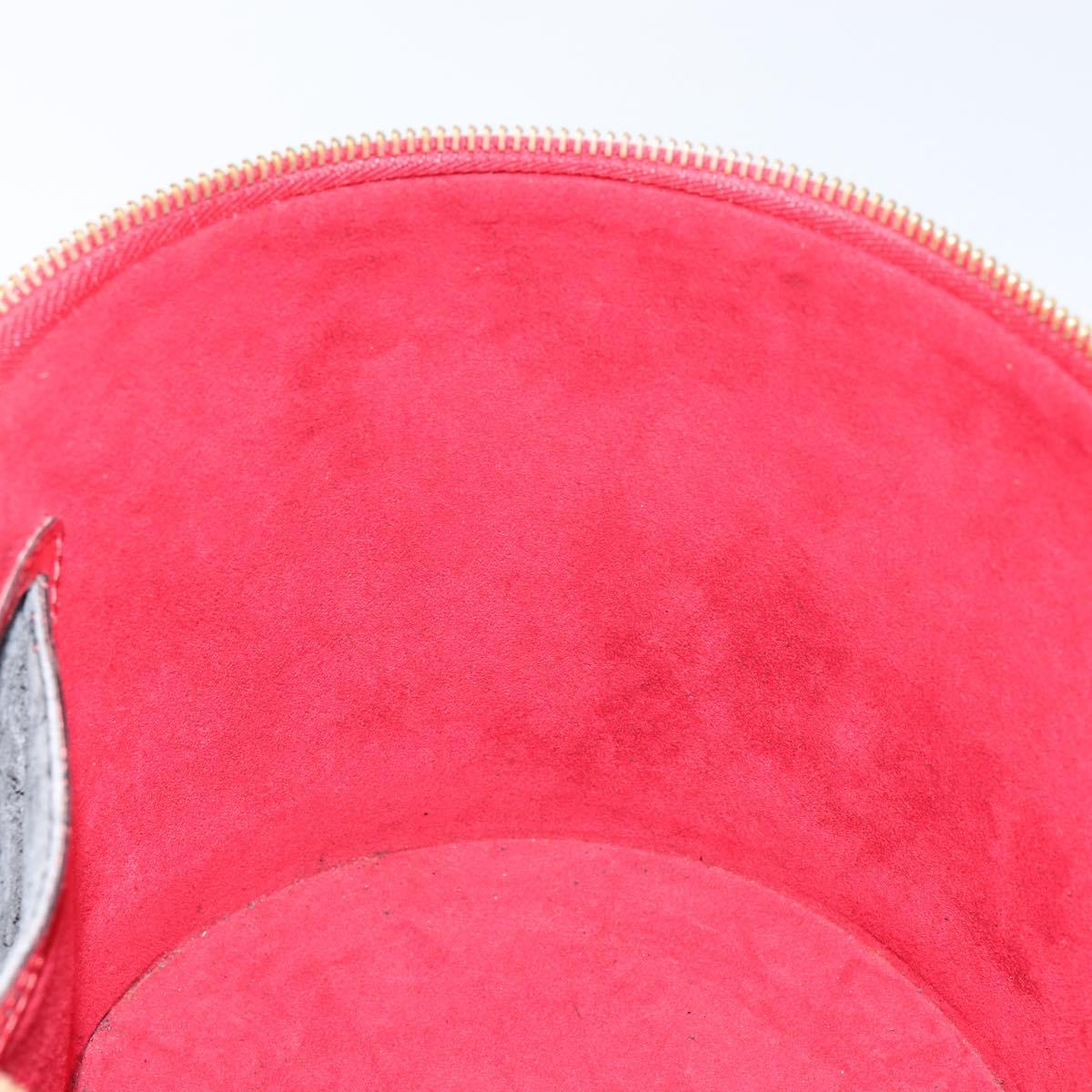 LOUIS VUITTON Epi Cannes Hand Bag Red M48037 LV Auth BA6526