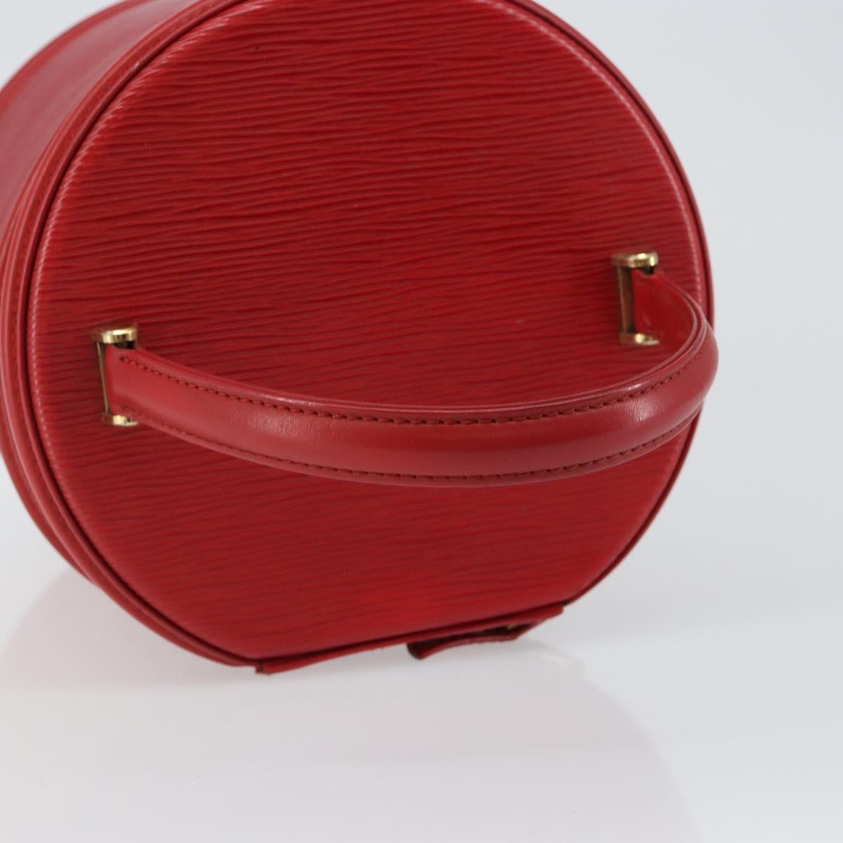LOUIS VUITTON Epi Cannes Hand Bag Red M48037 LV Auth BA6526