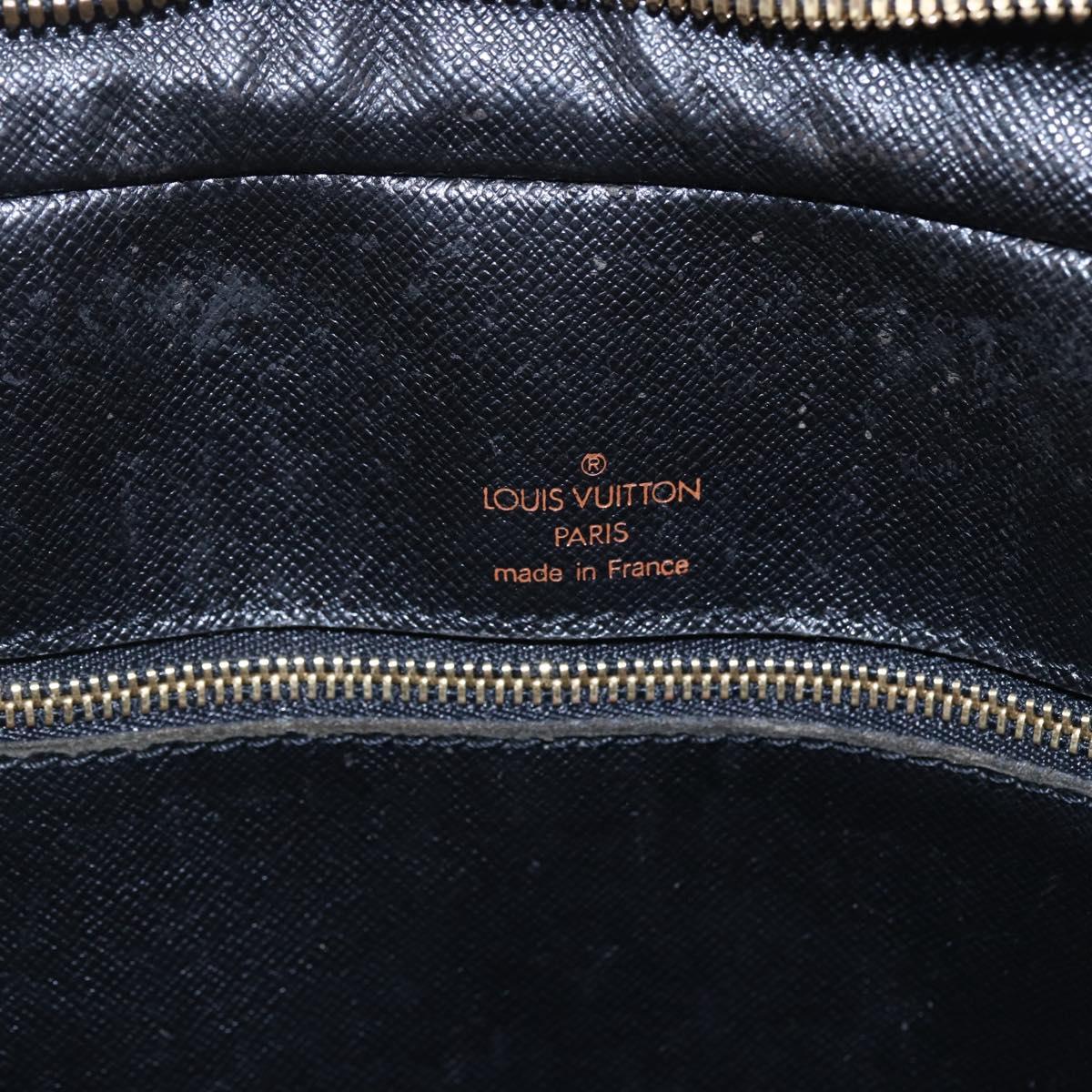 LOUIS VUITTON Epi Porte Documents Voyage Business Bag Black M54472 Auth BA6527