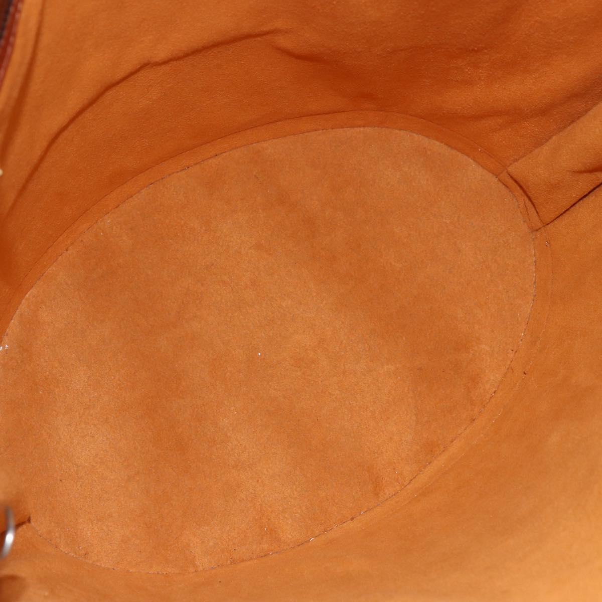 LOUIS VUITTON Epi Saint Jacques Shopping Bag Brown M52263 LV Auth BA6529