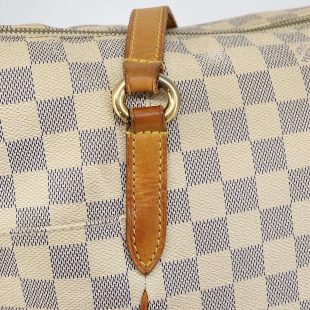 LOUIS VUITTON Damier Azur Totally MM Tote Bag N51262 LV Auth BA6533