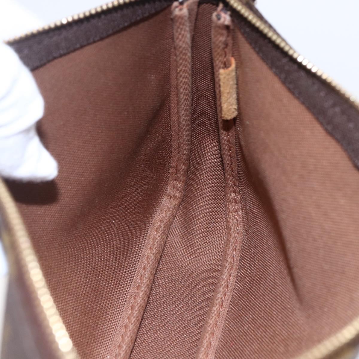 LOUIS VUITTON Monogram Pochette Accessoires Pouch M51980 LV Auth BA6537