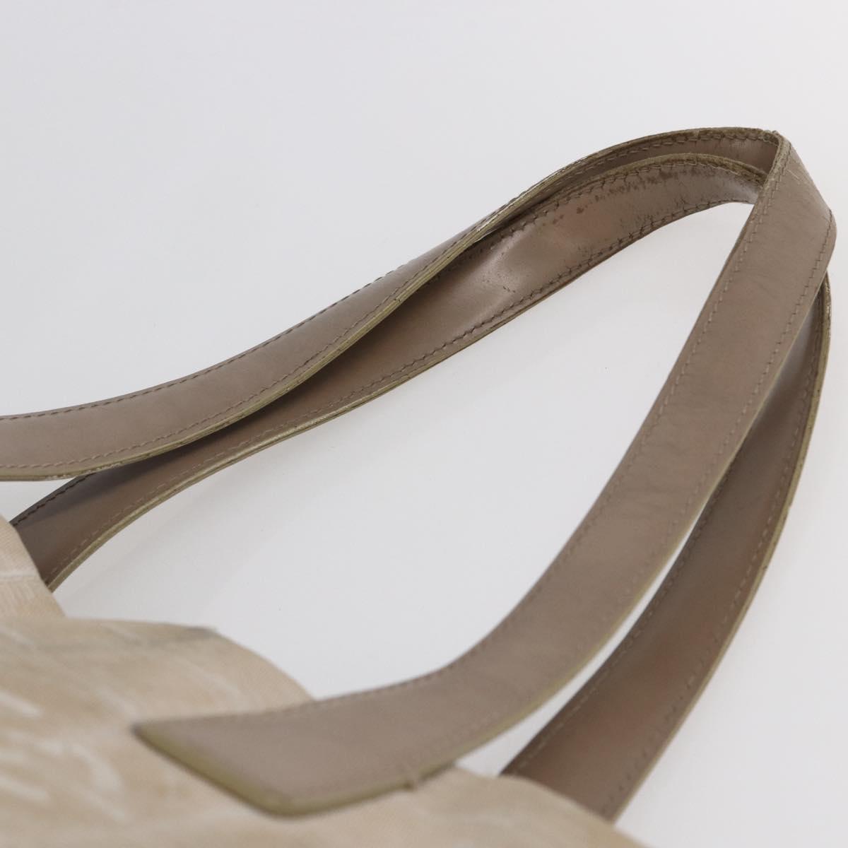 CHANEL New Travel Line Tote Bag Nylon Pink Silver CC Auth BA6548